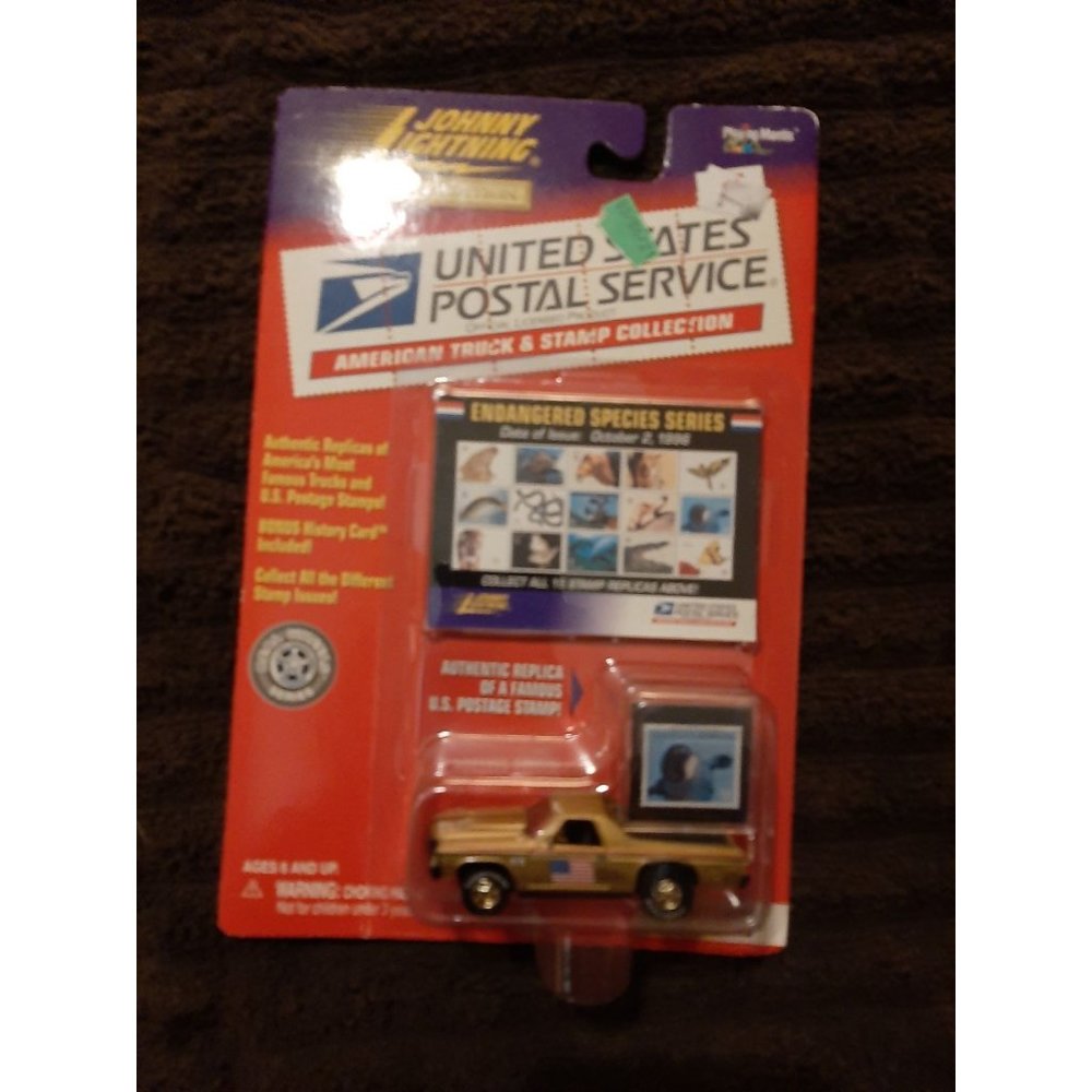 Johnny lightning gold postal truck